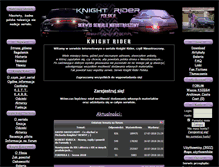 Tablet Screenshot of knight-rider.pl